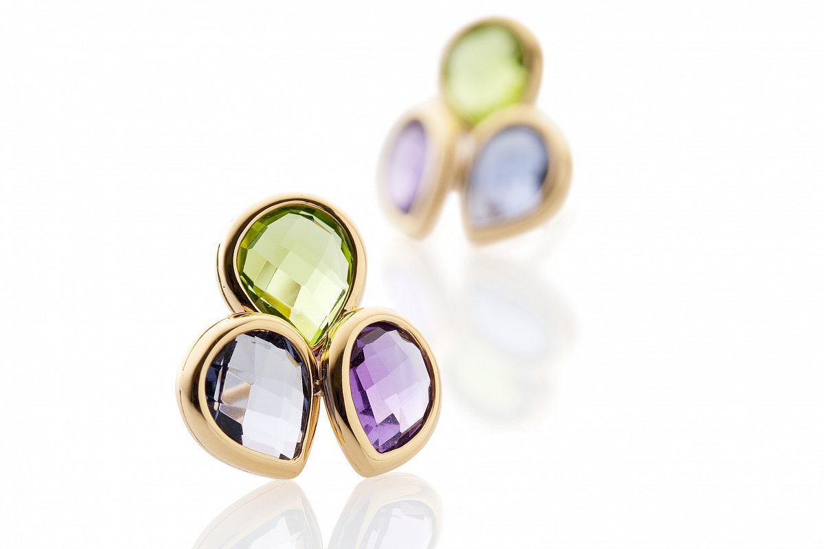 Ohrringe von Bahina Jewels von Sandra Stampfli fotografiert