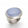 Ring mit Chalcedon