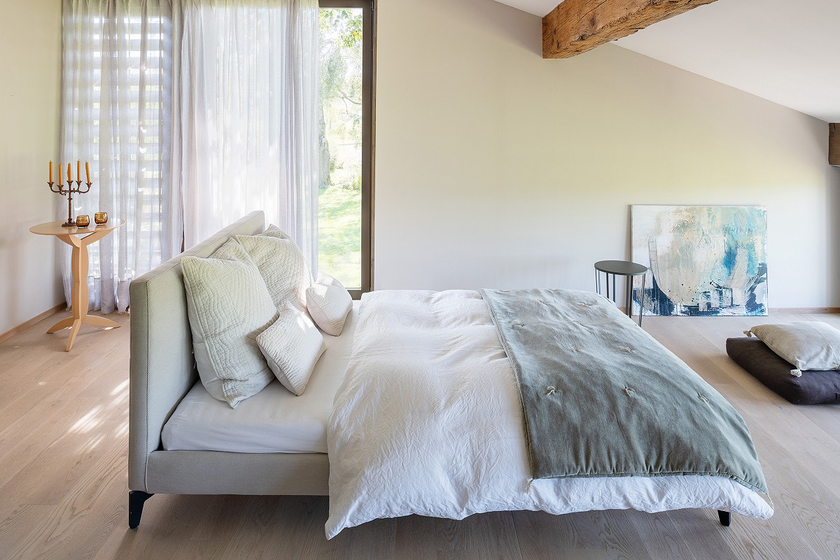 Architekturfotografie eines Schlafzimmer