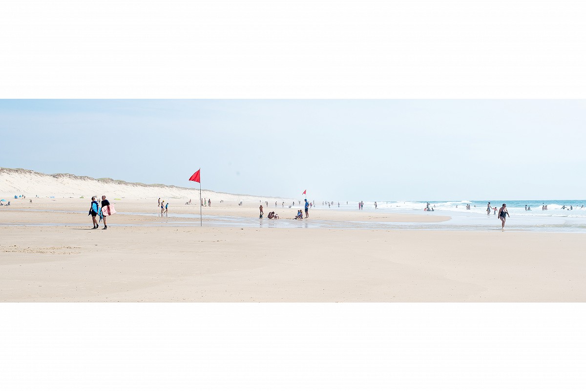 Strandleben von Hourtin Plage, Frankreich von Sandra Stampfli fotografiert.