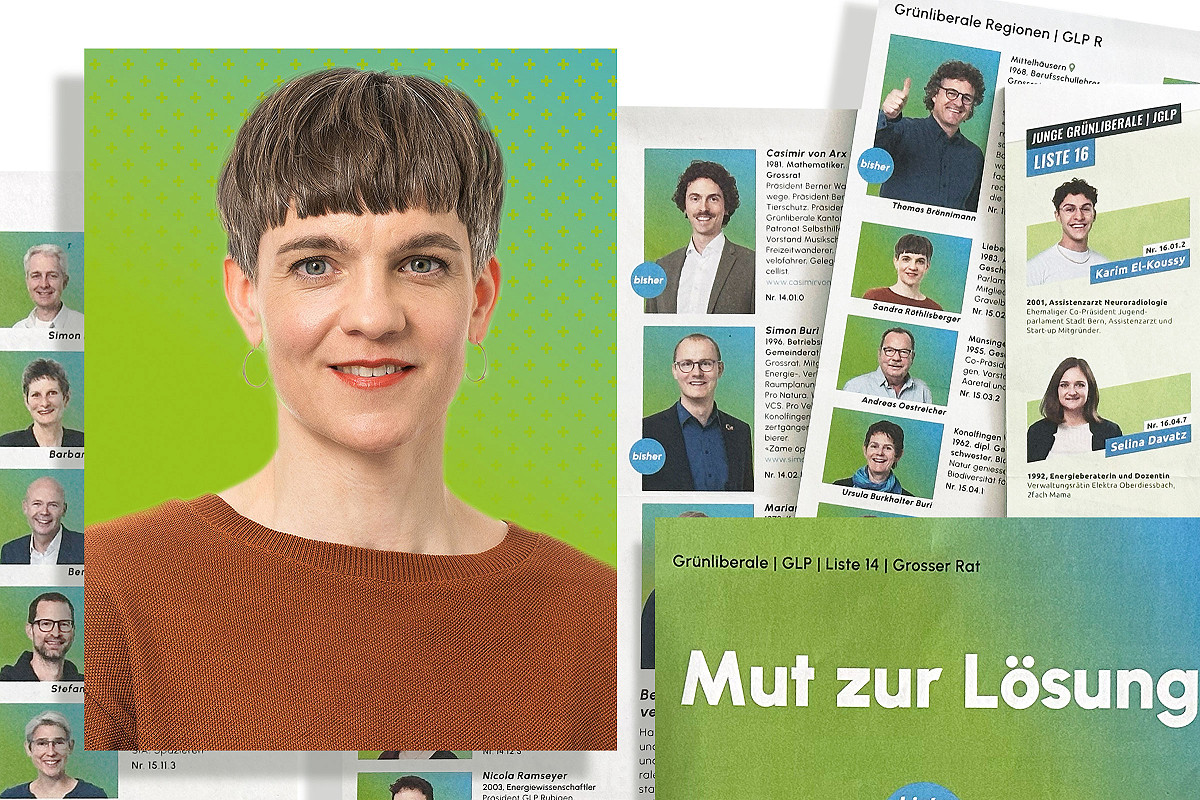 Wahlbroschüren für die Wahlen des Grossen Rates