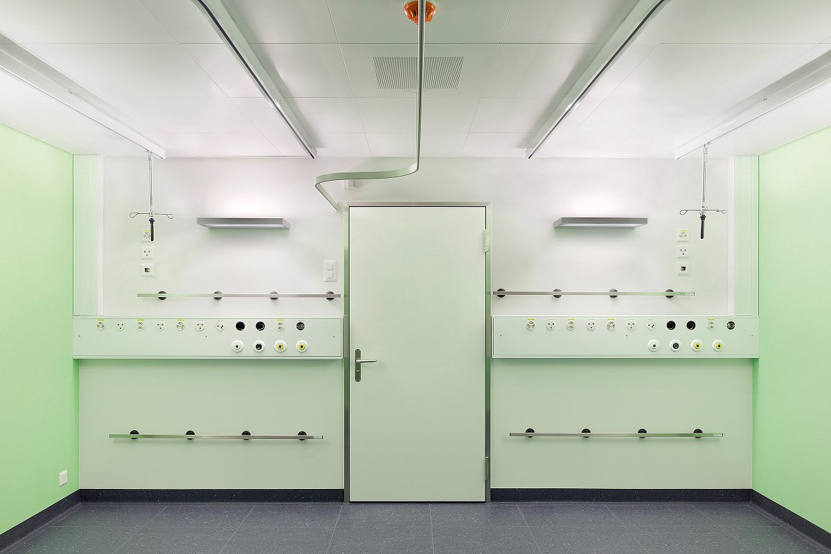 Spitalzimmer im INO Inselspital Bern