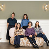 Gruppenfoto vom Team von Lisa Feiler Interieur.